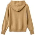 thumbnail image 4 of Azrian Women’s Button Down Hooded Knit Cardigan, Fall Winter Casual Knit OuterwearSizes S-3XL, 4 of 6
