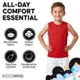thumbnail image 7 of BROOKLYN VERTICAL Boys 3 Pack Muscle Shirt Sleeveless Tee - Tagless Cotton Super Soft, 7 of 7