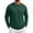 Dark Green -AE06, variant on Nestiefly Men's Long Sleeve T-Shirts Lightweight Soft Crew Neck Gym Tees for Running Lounging Basic Tee Shirts Saffron L
