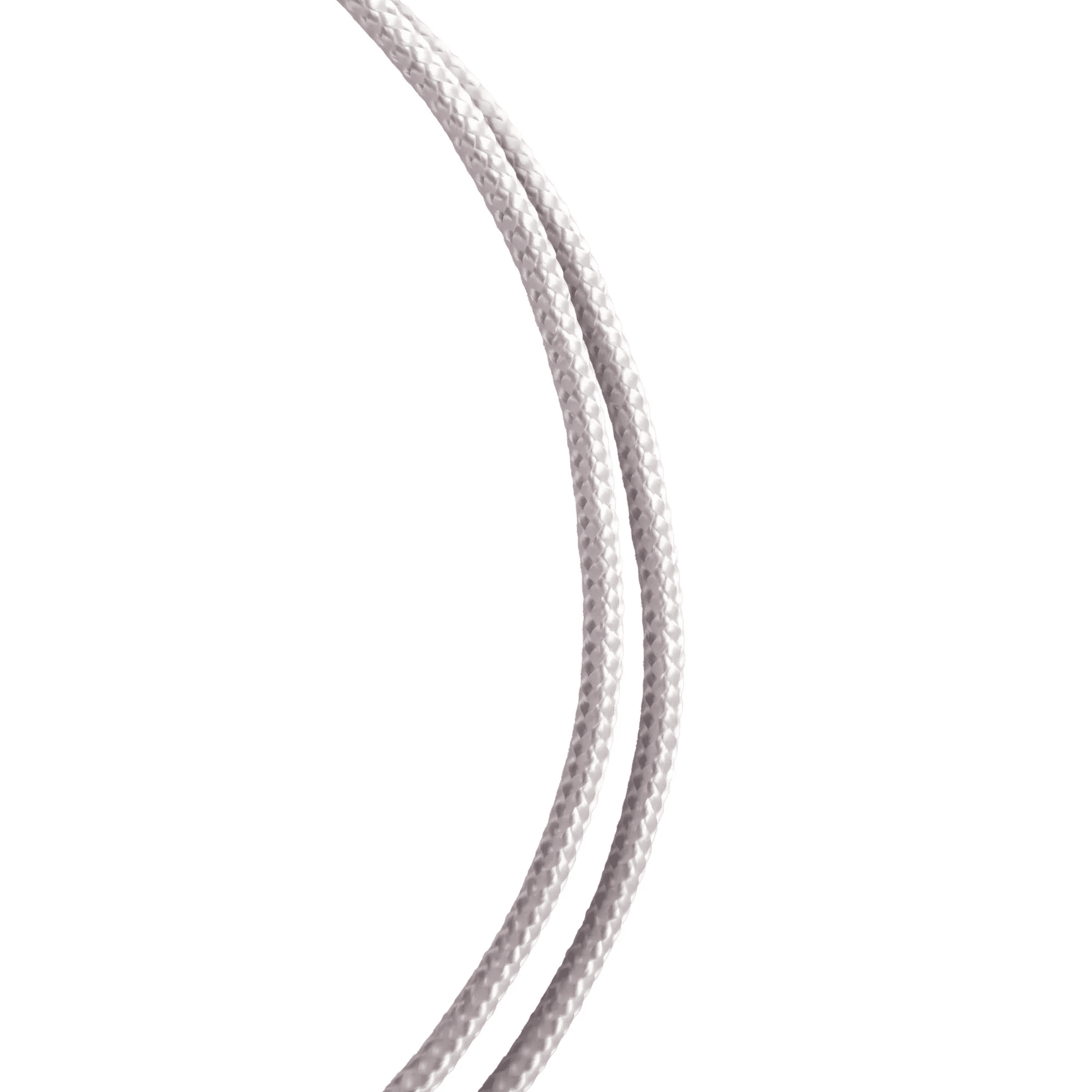 Hyper Tough Diameter 3/16 inch x 100 feet White Nylon Diamond-Braid Rope