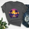thumbnail image 5 of Teissuly Women's Fashion Crewneck Printed Short Sleeve T-shirt Casual Loose Shirt Tops, 5 of 7