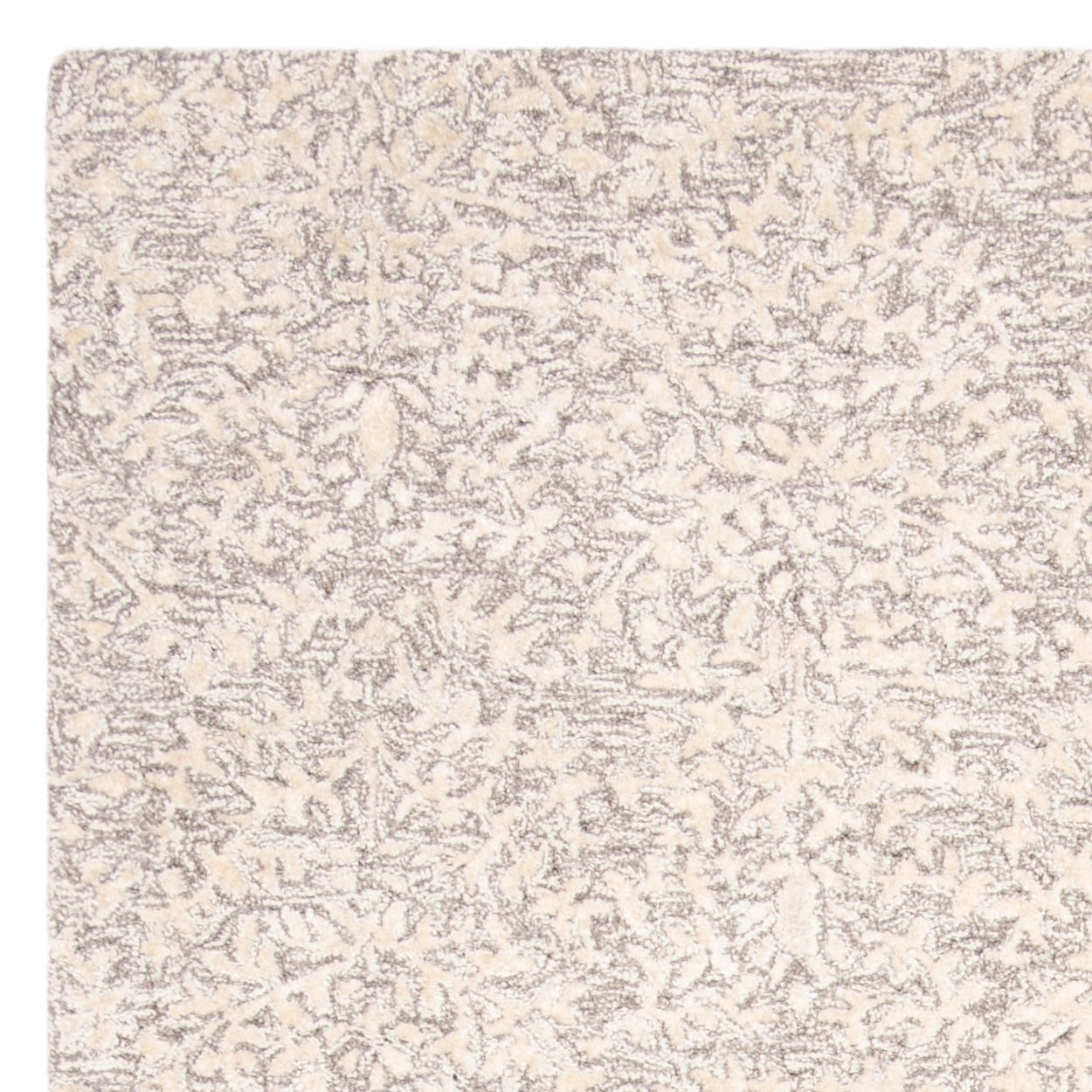 SAFAVIEH Glamour GLM117C Handmade Grey / Ivory Rug