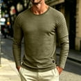thumbnail image 2 of Vetsdori Mens Long Sleeve Shirts Lightweight Breathable Pullover Winter Sport Casual Travel Crew Neck Tshirts for Men, 2 of 6