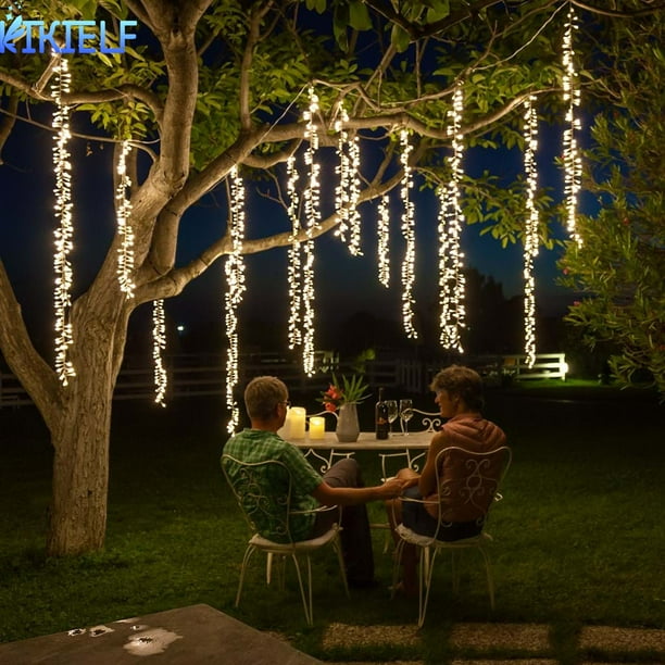 5M-100M Led Christmas Lights Outdoor led Fairy String Lights for 2025 New Year Holiday Party Holiday Wedding Garland Decoration