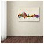 Trademark Fine Art "New York, New York" Canvas Art by Michael Tompsett