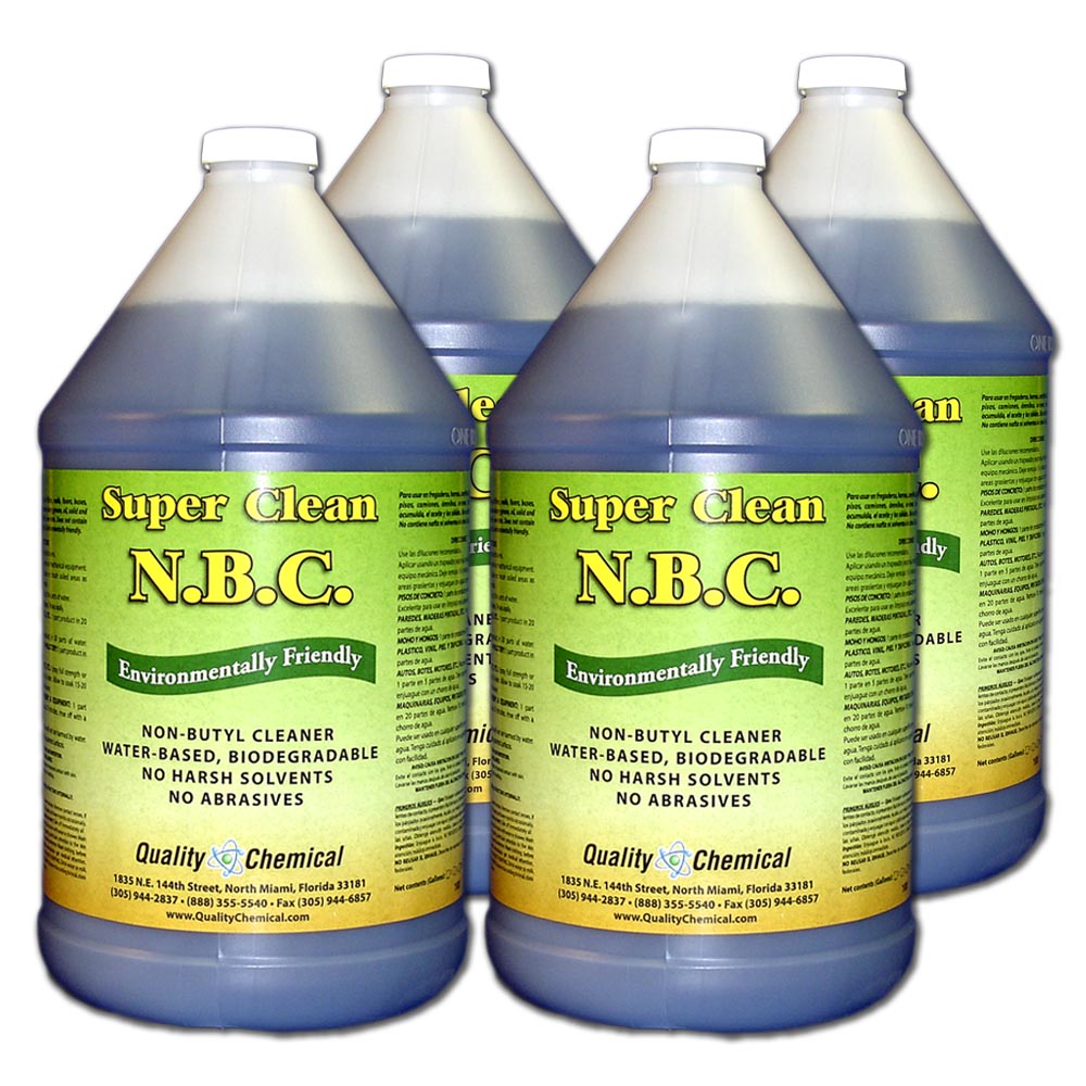 Super Clean (NBC) NonButyl Cleaner and Oil Emulsifier 4 gallon