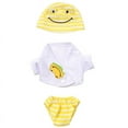 thumbnail image 3 of AlevRam 1 Set 12 Inch Baby Doll Clothes – Includes Hat, Top & Underwear – Soft Outfit for 12” Girl or Boy Dolls – Cute Rabbit or Frog Pattern, 3 of 3