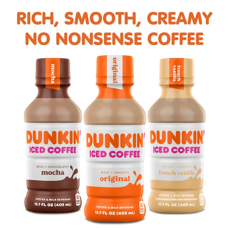 Dunkin' Mocha Iced Coffee, 13.7 fl oz, 12 Pack photo 7
