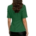 thumbnail image 6 of Hilenly Short Sleeve Blazers for Women Open Front Suit Jackets Lightweight Blazer for Work Casual, 6 of 8
