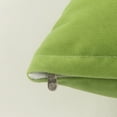 thumbnail image 6 of Yosoo 18" x 18" Green Suede Decorative Pillow Cover, 6 of 6