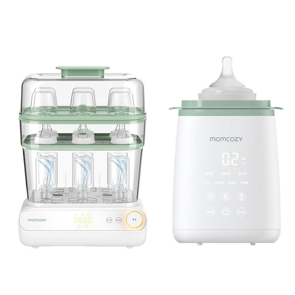 Esterilizador y secador de biberones y calentador de biberones Momcozy de 3 capas