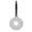 White, variant on AirTag Anti-Lost Silicone Case with Keychain, Scratch-Resistant GPS Tracker Cover, Shockproof Holder for Keys Pets Luggage, Portable Locator Protector