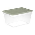 thumbnail image 1 of Sterilite Boîte de Rangement 55L – Vert, 1 of 5
