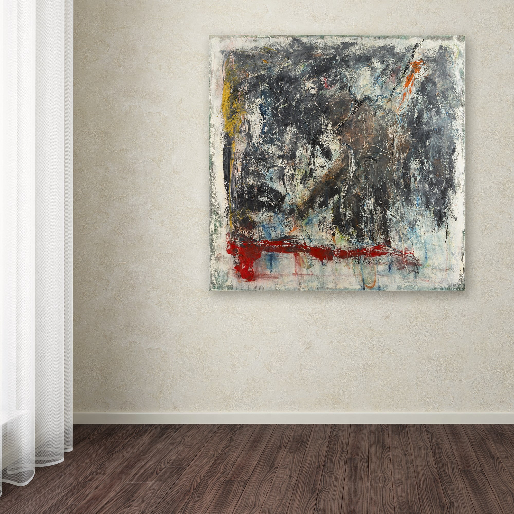 "Furia e Paixao" Canvas Art by Joarez