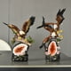 thumbnail image 2 of Águila de cabeza blanca de estilo americano, Big Peng, artesanías de resina, adornos, oficina y hotel, decoración de alta gama, 2 of 5