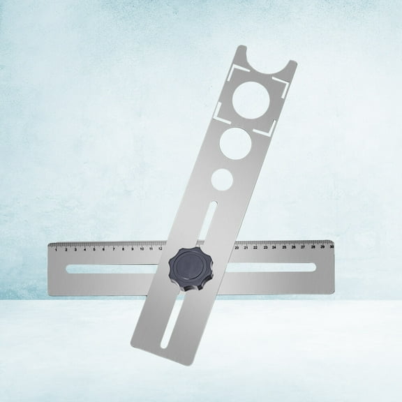 Toyvian 1Pc Tile Hole Opener Tool for Marble with Silver Metal Material