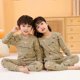 thumbnail image 1 of Conjuntos de pijamas de algodón para niños y niñas, traje de manga larga para otoño, ropa de dormir de Navidad para niños de 4, 6, 8, 10 y 12 años, 1 of 4