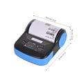 thumbnail image 2 of GOOJPRT MTP-3 Compact Bluetooth Thermal Printer for Receipts, Labels, and Barcodes, 80mm Paper Width, Blue, Global Voltage 110-240V, Fast 50mm/s Printing Speed, 2 of 6