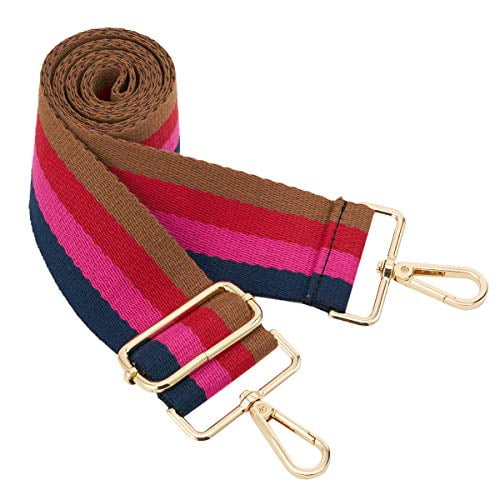 Wide Shoulder Strap Adjustable Replacement Belt Crossbody Canvas Bag Handbag (wide: 1.97"(5CM) Color8)
