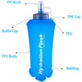 thumbnail image 3 of Botella de agua blanda, bolsa de agua potable de mano, botella de agua de mano, bolsa de agua blanda de TPU, botella de agua pequeña para deportes, correr y andar en bicicleta, 3 of 5
