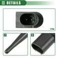 thumbnail image 6 of Outside Ambient Air Temperature Sensor for BMW 550i 2006-2010 Plastic No.65816905133 Black, 6 of 6
