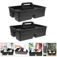 thumbnail image 3 of 2pcs Cleaning Supplies Basket Storage Basket Handheld Cleaning Tool Box Sundries Basket, 3 of 7