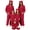Red#20261, variant on pstuiky Womens Christmas Pajamas Cozy Fleece Hooded Jumpsuit Pajamas Long Sleeve Christmas Family Matching Lounge Wear for Mom Winter Home Sleepwear Set