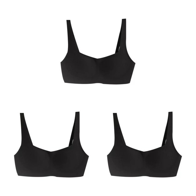 Sonducket Sujetadores sin costuras Sujetador Ropa interior Mujer Sexy Intimates Acolchado Cómodo Inalámbrico Deporte Ultrafino Type1 NO1