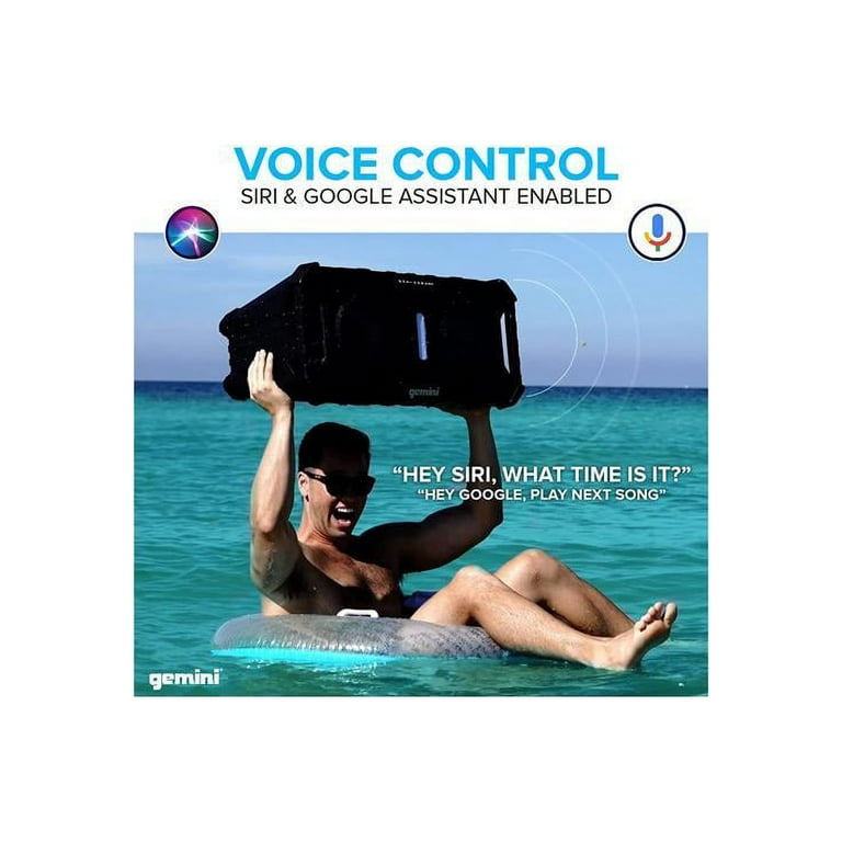 Gemini Powered Outdoor Wireless SoundSplash Floating Dual 8