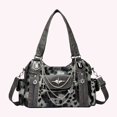 thumbnail image 5 of HUISZJ PU Leather Shoulder Bag, Large Capacity Crossbody Bag with Adjustable Strap, Y2k Messenger Bag for Women Work Shopping Travel (Leopard print), 5 of 5