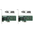 thumbnail image 1 of 2X PCI-E Gigabit Network Adapter Intel EXPI9301CT CT Desktop 82574L Chipset NIC, 1 of 8