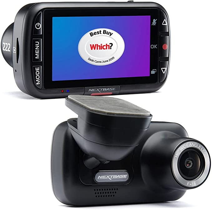120° Viewing Angle Black Nextbase 112 Full 720p HD In-Car Dash Camera DVR 