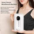 thumbnail image 4 of Touchless Mouthwash Dispenser, Wall-Mounted Automatic Tooth Cleaner with SmartSensor and Magnetic Cups for Bathroom B, 4 of 5