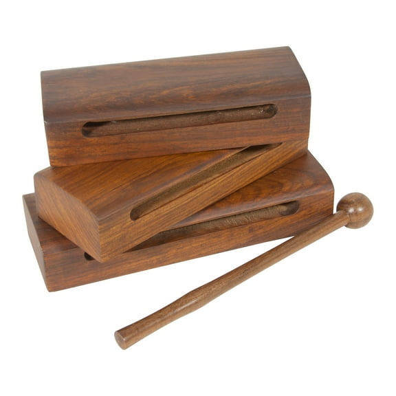 DOBANI Sheesham Tone Blocks with Beater 3-Piece