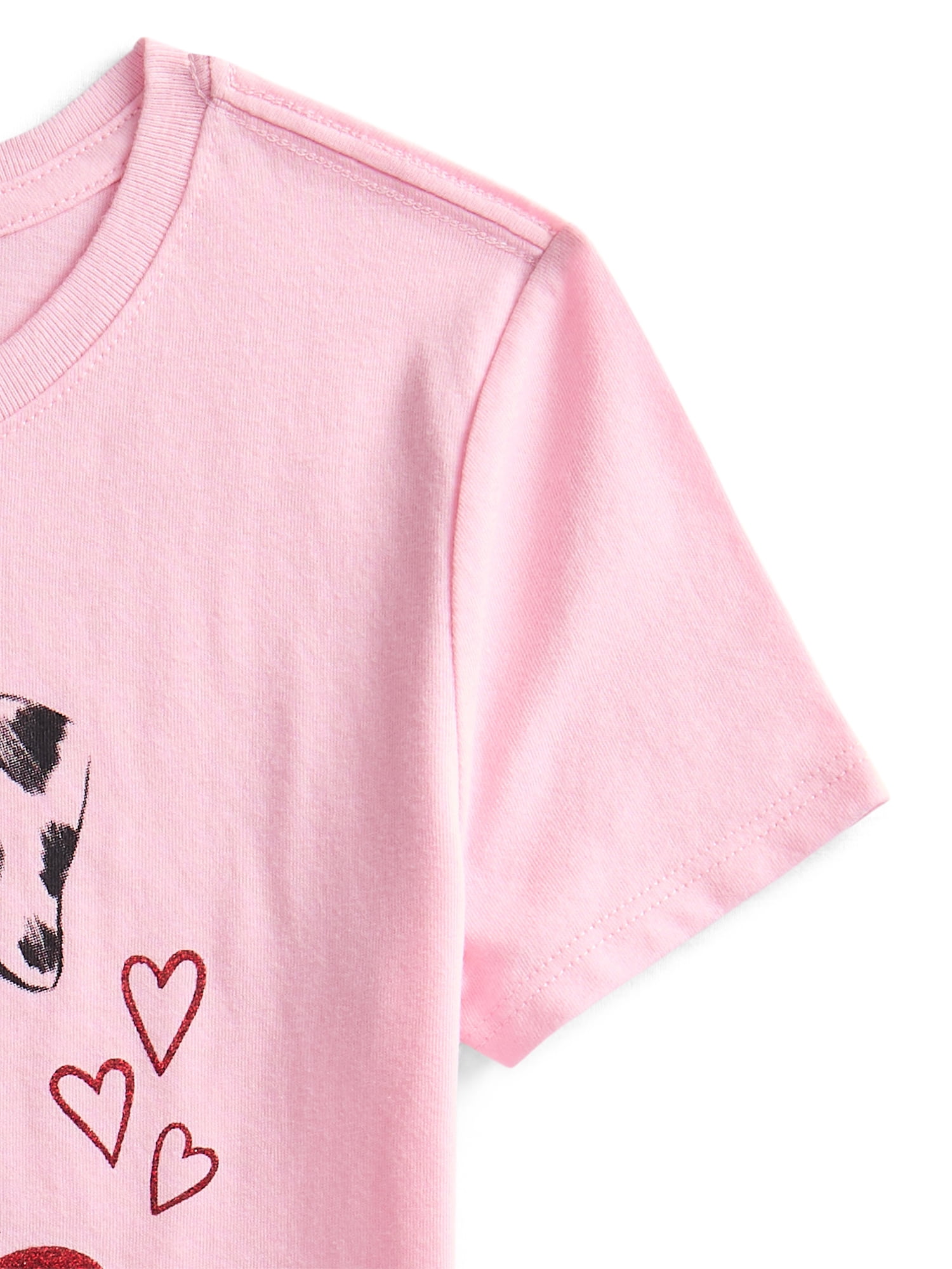 Valentine's Day Girls Graphic Tee from Way To Celebrate, Sizes 4-18