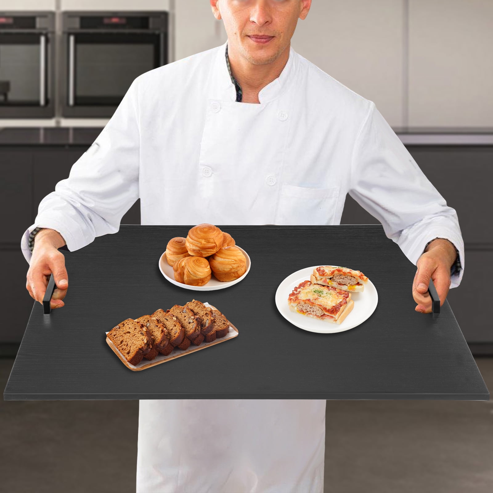 Stove Top Covers for Electric Stove - for Counter Space & Decorative Tray Noodle Board for Gas Stovetop - Stove Top Covers for Gas Burners - Wooden Kitchen Sink Cover
