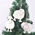 thumbnail image 3 of Easter Sheep Pendant for Easter Tree,Easter Cute Plush Sheep Doll Hanging Ornament,Springtime Wooden Wool Cotton Sheep Crafts Easter Pendant for Indoor Outdoor Home Easter Decoration, 3 of 6
