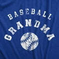 thumbnail image 2 of Womens Baseball Grandma T Shirt Cool Base Ball Granny Tee for Ladies Womens Graphic Tees, 2 of 9