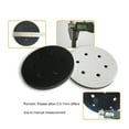 thumbnail image 4 of 6inch 150mm 6 Hole Soft Buffer Sponge Interface Cushion Pad for Sanding Pads, 4 of 9