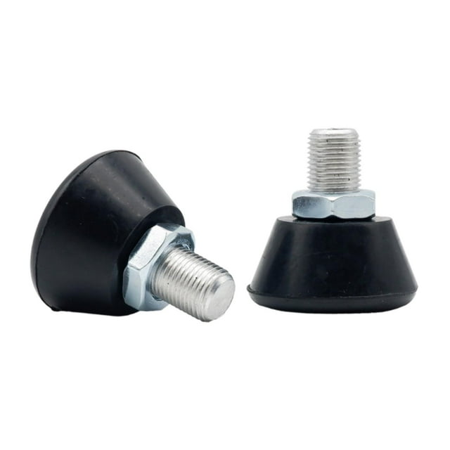 2 piezas de herramientas de entrenamiento de patinaje, pastillas de freno para patines, portátiles, resistentes y ajustables, para interiores y Negro