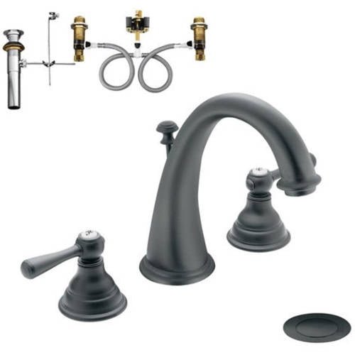 Moen Klki-d-t6125p Kingsley Two-Handle High-Arc Lavatory Faucet, Available in Various Colors