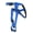 Blue, variant on Comfortable Nylon Pet Muzzle and Head Harness with Adjustable Strap for XL Dogs Outdoor Safety Red / 8 inches / 20.3 cm