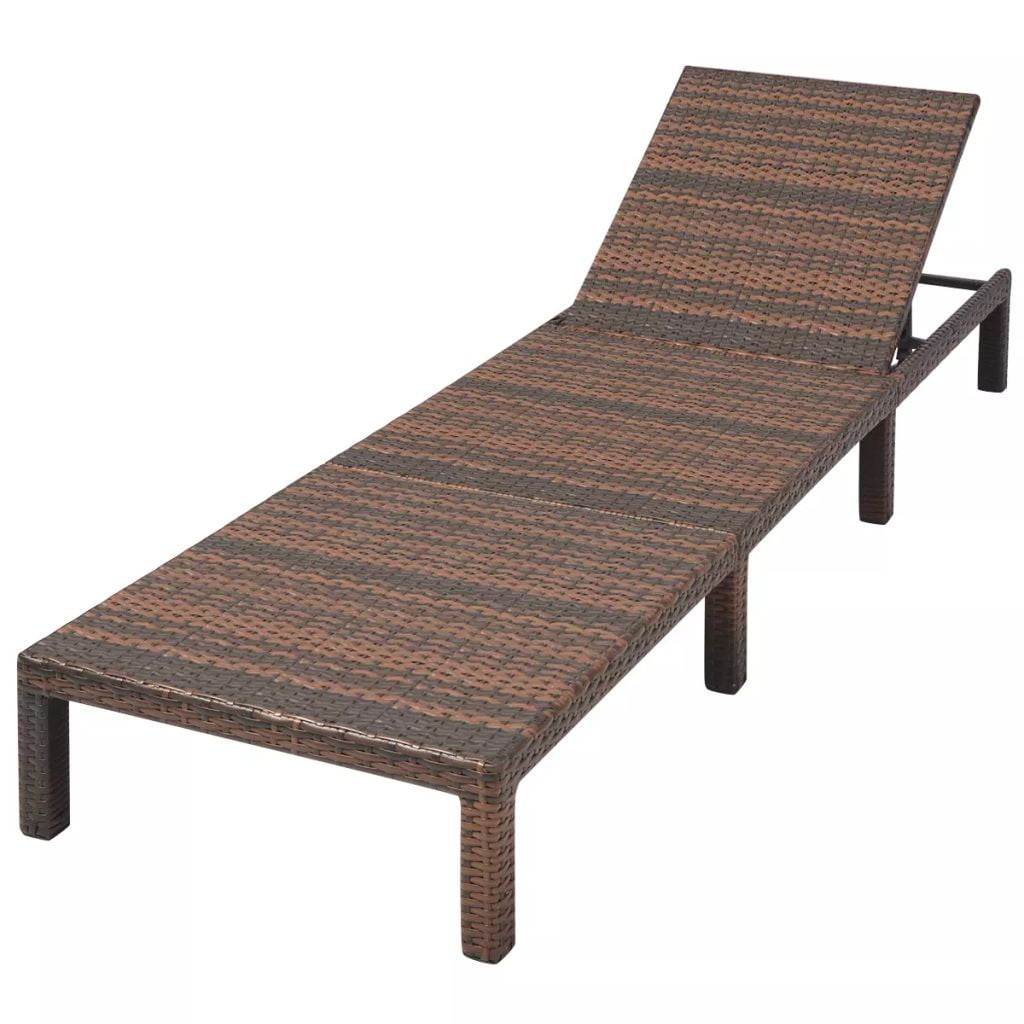 Lowestbest Patio Chaise Lounge Chair, Outdoor Reclining Chaise with Adjustable Backrest and Cushion Lowestbest Patio Chaise Lounge Chair, Outdoor Reclining Chaise with Adjustable Backrest and Cushion