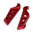 thumbnail image 3 of Estriberas para motocicleta Pedales de descanso Pedal cómodo Fácil instalación Accesorio Rojo, 3 of 9