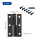 thumbnail image 2 of Uxcell 6Pcs Bisagra Desmontable, Bisagras Desmontables Izquierda de 2.5", Negros, 2 of 5