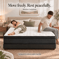 thumbnail image 5 of Full Mattress, 14 Inch Hybrid Mattress in a Box, Full Size Memory Foam Mattress with Pocket Springs for Motion Isolation Pressure Relief, CertiPUR-US, 100 Nights Trial, 5 of 7