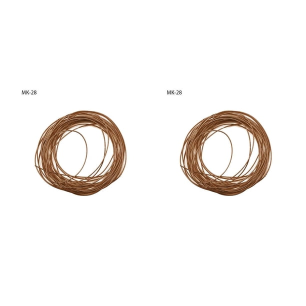 Monstrate Línea de costura de resorte de alambre de cobre antioxidante de alambre de Metal accesorio de fabricación de Ceaft hecho a mano DIY, MK-28 cinco 2piezas Monstrate CBP150752