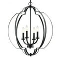 thumbnail image 6 of 42138BK Kichler Lighting Voleta - 4 light Large Foyer Pendant - 26.25 inches tall by 22 inches wide-Black Finish    -Traditional Installation, 6 of 6