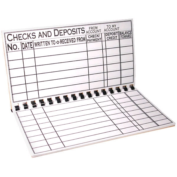 The Giant Print Check Register