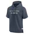 thumbnail image 2 of Men's Fanatics Navy New York Giants Elements Future Ground Lettering Short Sleeve Pullover Hoodie, 2 of 3